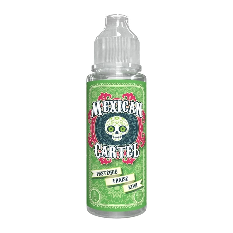 e-liquide Pastèque Fraise Kiwi 100 ml - Mexican Cartel pas cher