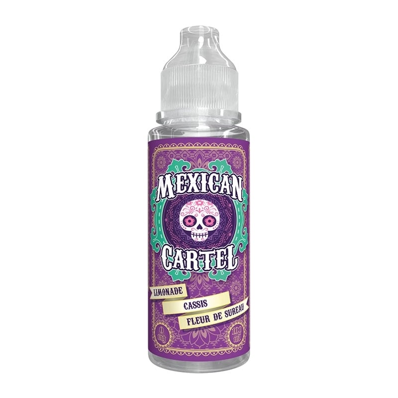 e-liquide Limonade Cassis Fleur de Sureau 100 ml - Mexican Cartel pas cher