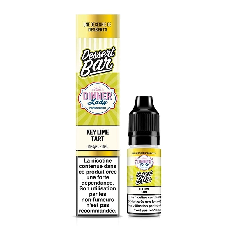 e-liquide Key Lime Tart Salt 10 ml - Dinner Lady pas cher