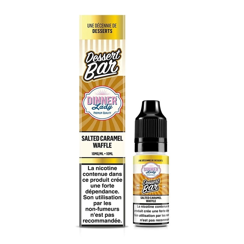 e-liquide Salted Caramel Waffle Salt 10 ml - Dinner Lady pas cher