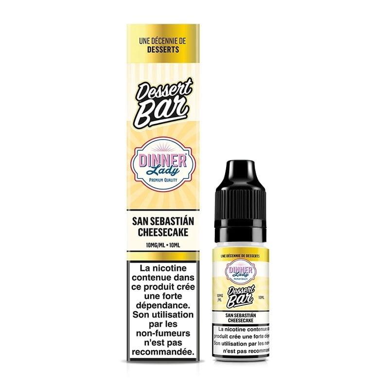 e-liquide San Sebastian Cheesecake Salt 10 ml - Dinner Lady pas cher