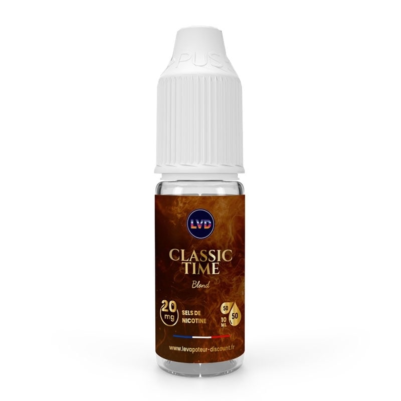 Blond sel de nicotine 10 ml Classic Time - Le Vapoteur Discount