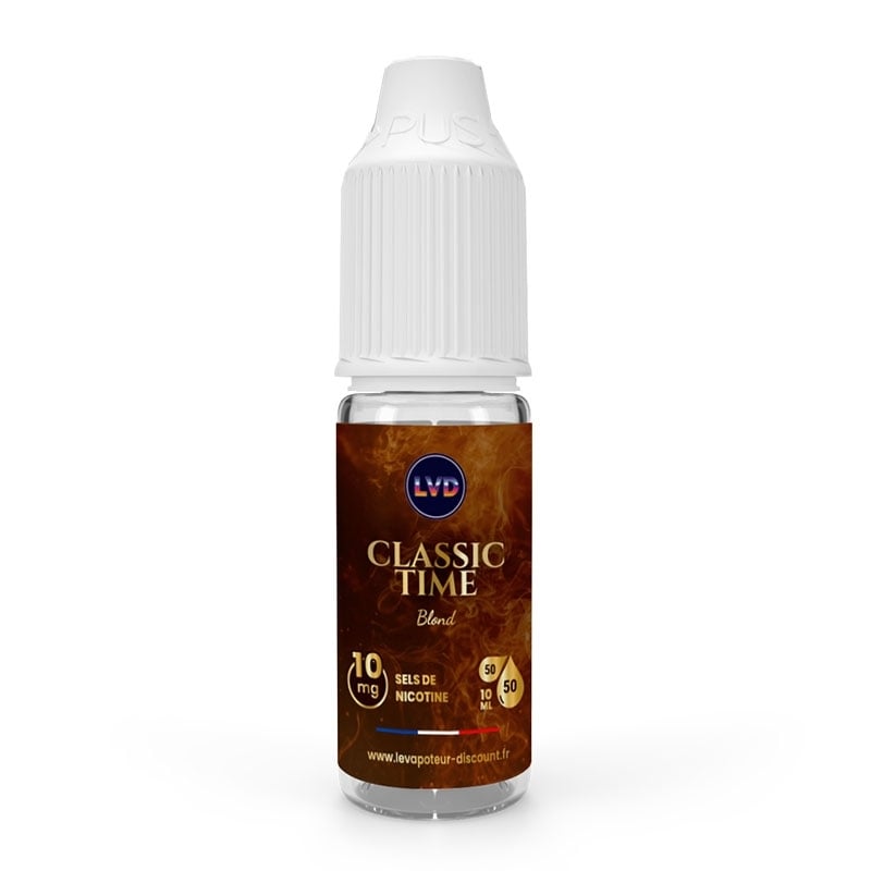 Blond nicotine salt 10 ml Classic Time - Le Vapoteur Discount