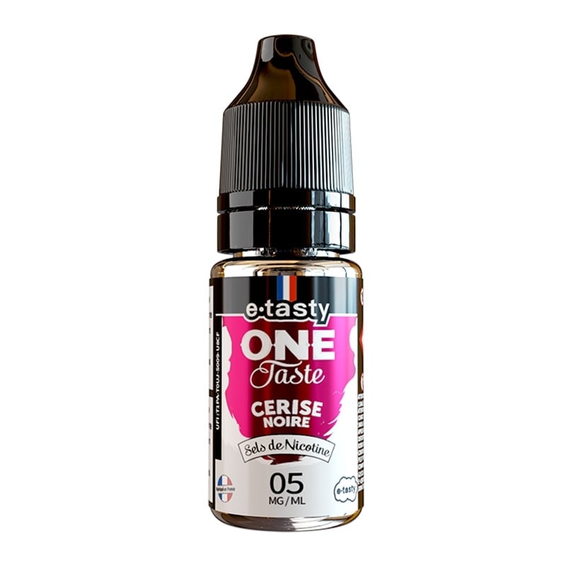 e-liquide Cerise Noire sel de nicotine 10 ml ONE Taste - e.tasty pas cher