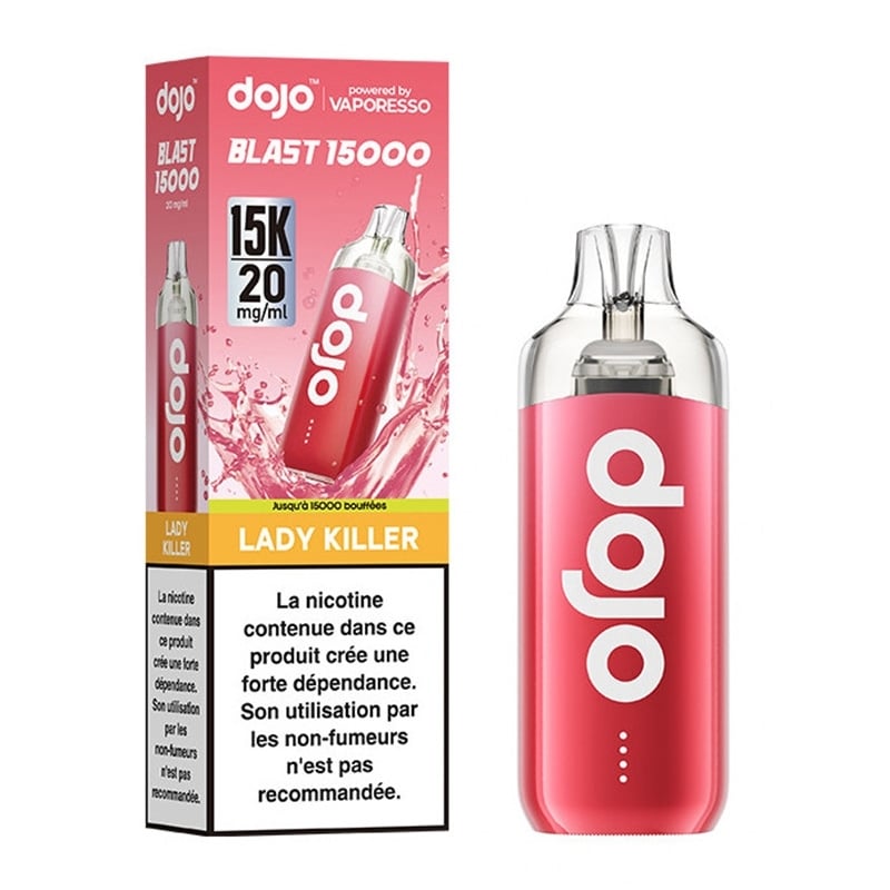 Puff Dojo Blast 15K Lady Killer Vaporesso | Le Vapoteur Discount