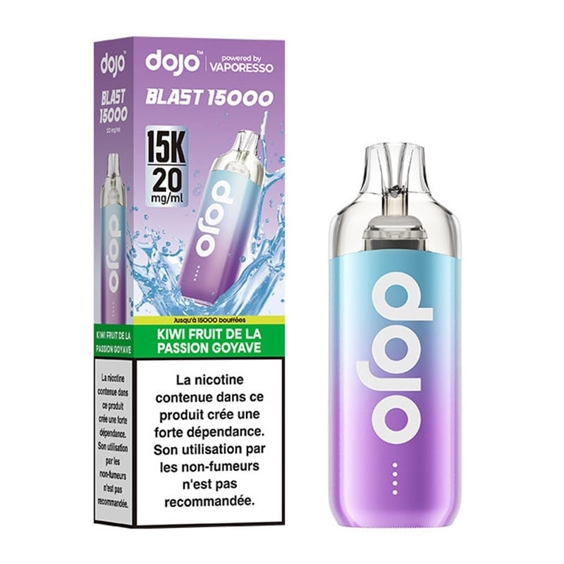 Puff Dojo Blast 15K Kiwi Fruit de la Passion Goyave Vaporesso | Le Vapoteur Discount