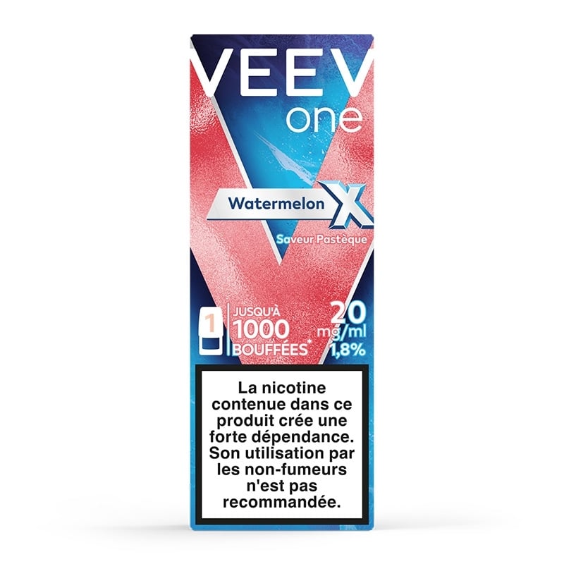 Recharge Veev One Extra Watermelon X Veev One | Le Vapoteur Discount