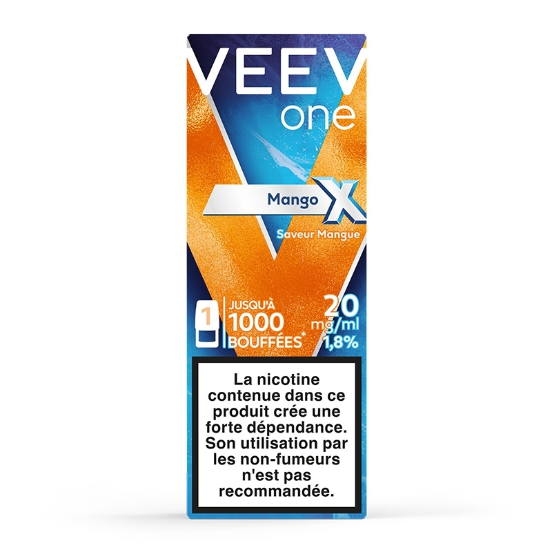 Veev One Extra Mango X 2 ml Refills - Veev One