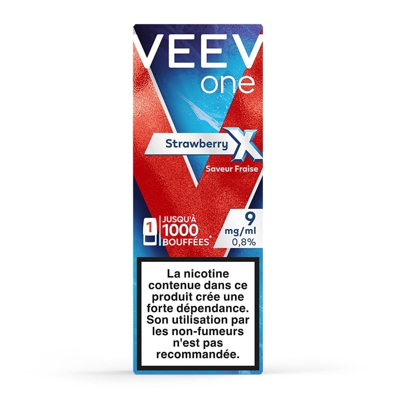 Recharge Veev One Extra Strawberry X Veev One | Le Vapoteur Discount