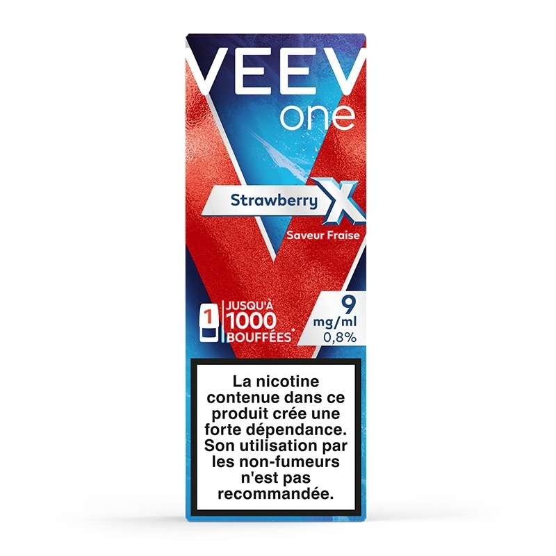 Veev One Extra Strawberry X 2 ml Refills - Veev One