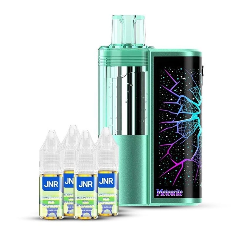 Puff JNR Meteorite 100K Blackberry Red Raspberry with or without nicotine | Le Vapoteur Discount