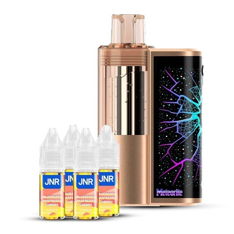 Puff JNR Meteorite 100K Blueberry Raspberry Cherry with or without nicotine| Le Vapoteur Discount