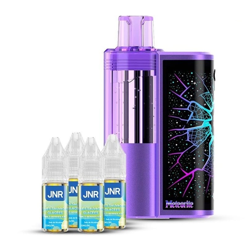 Puff JNR Meteorite 100K Wild Berries Ice with or without nicotine | Le Vapoteur Discount
