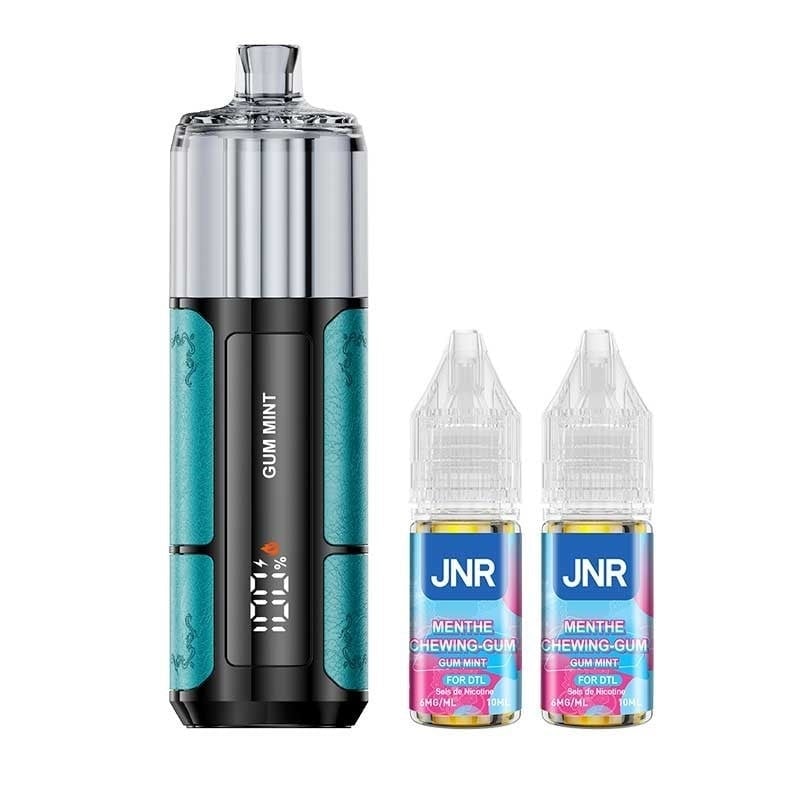 Puff JNR Shisha Pro 39K Gum Mint 6mg | Le Vapoteur Discount