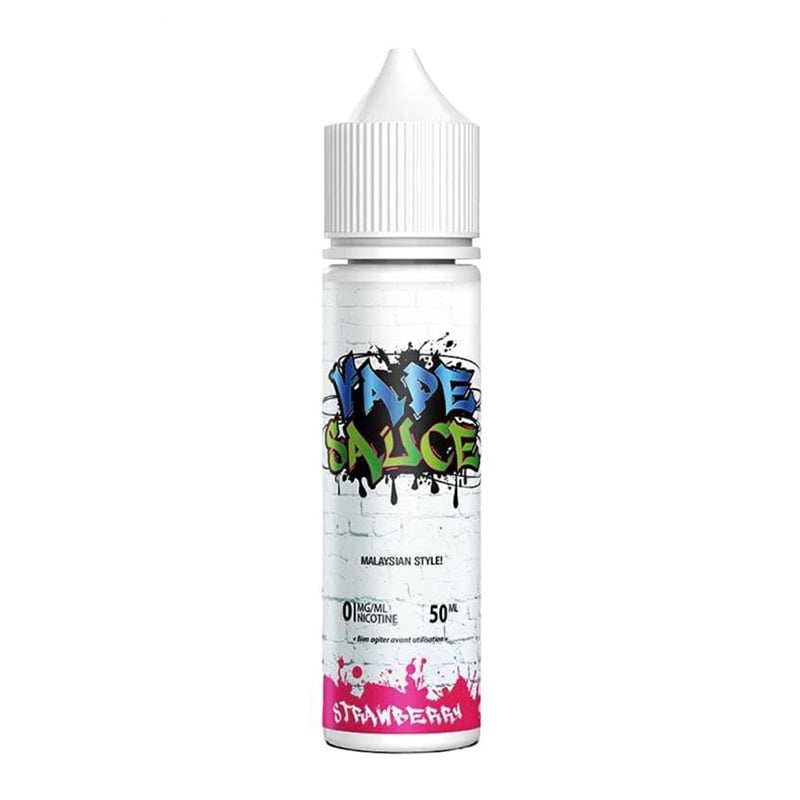 E-liquide Strawberry 50 ml Vape Sauce pas cher | Le Vapoteur Discount