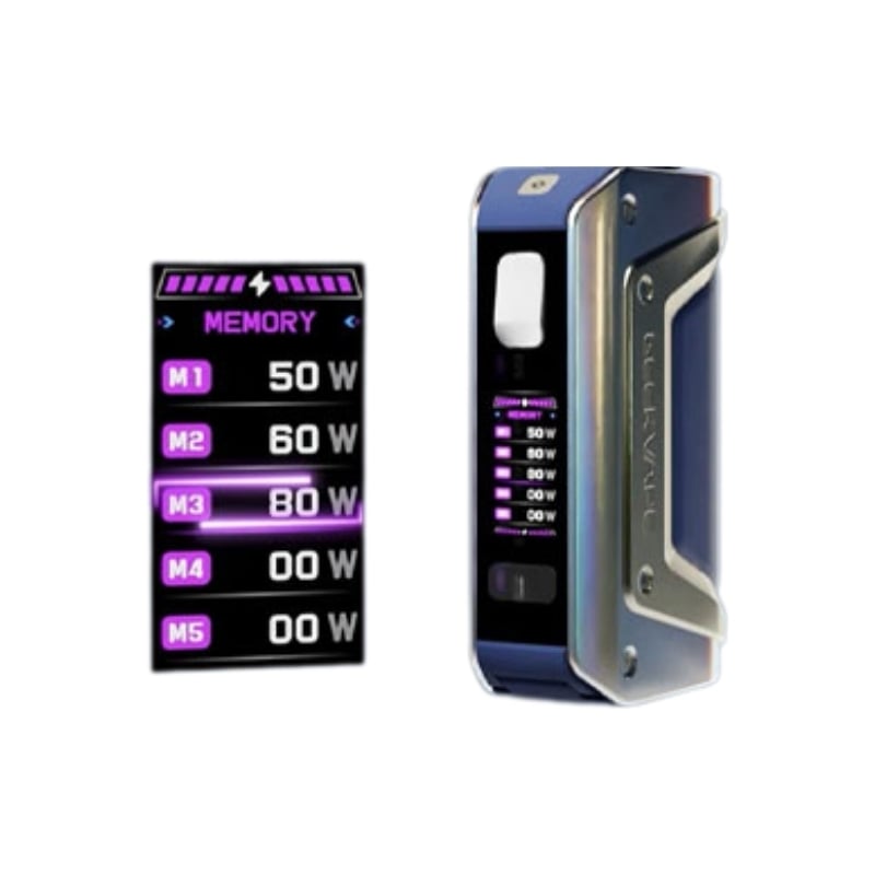 e-liquide Box Aegis Legend 3 Purple - GeekVape (état neuf) pas cher