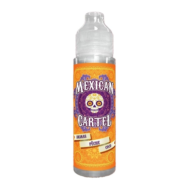 e-liquide Ananas Pêche Coco 50 ml - Mexican Cartel pas cher