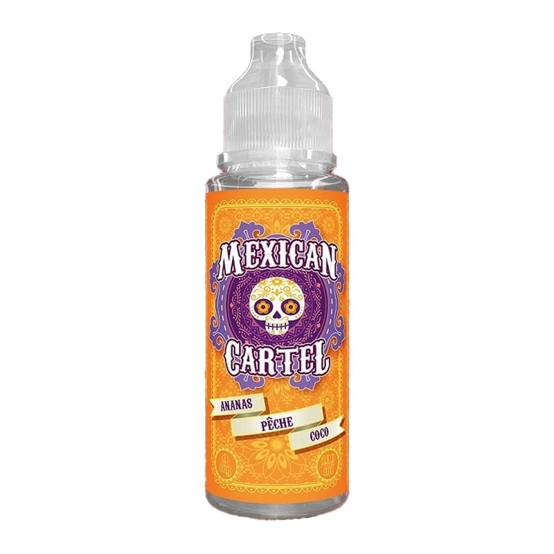 e-liquide Ananas Pêche Coco 100 ml - Mexican Cartel pas cher
