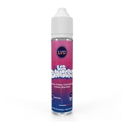 Raspberry Cherry Cotton Candy Blue Mist 50 ml Les Bangers - Le Vapoteur Discount