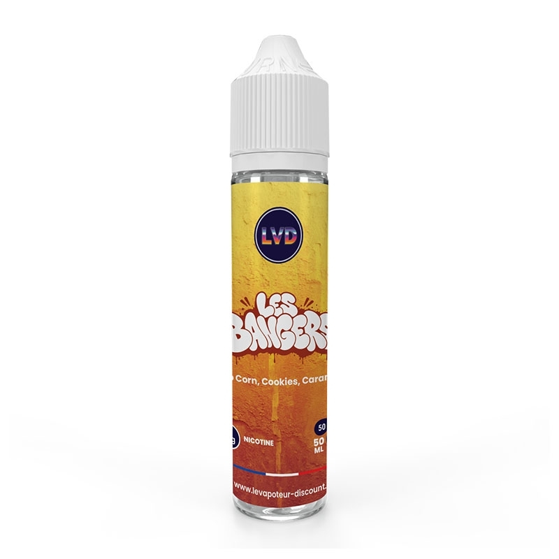 Popcorn Caramel Cookies 50 ml Les Bangers - Le Vapoteur Discount