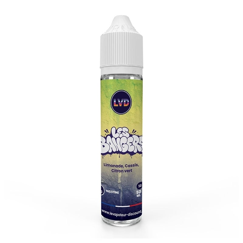 Limonade Cassis Citron Vert 50 ml Les Bangers - Le Vapoteur Discount