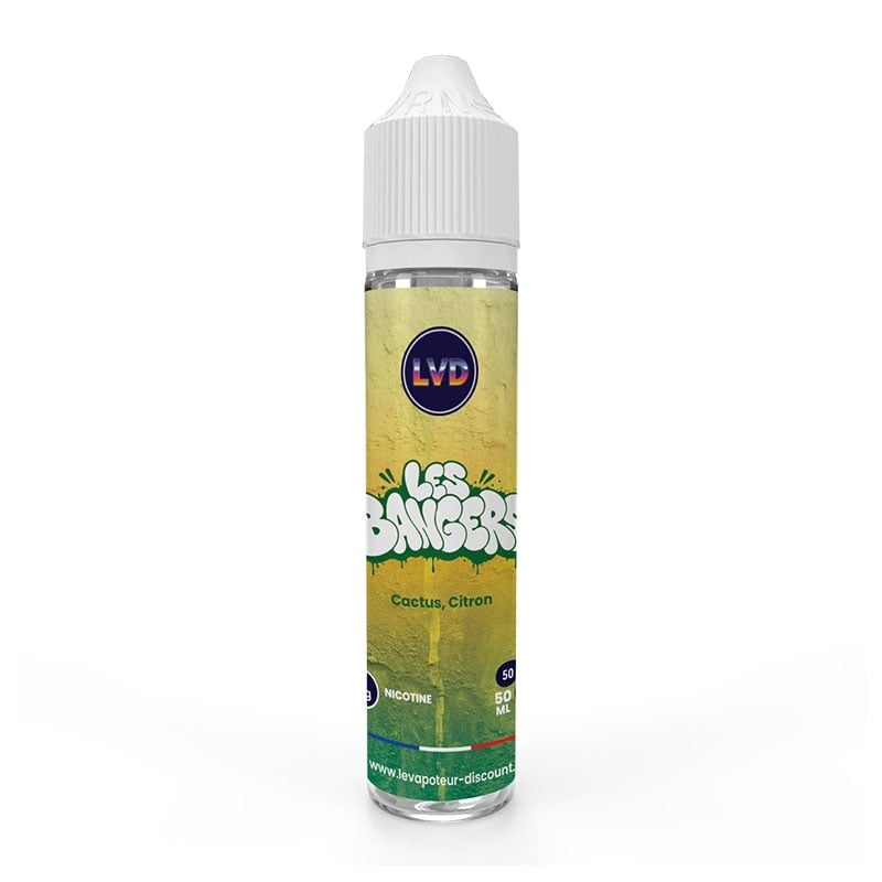 Cactus Citron 50 ml Les Bangers - Le Vapoteur Discount
