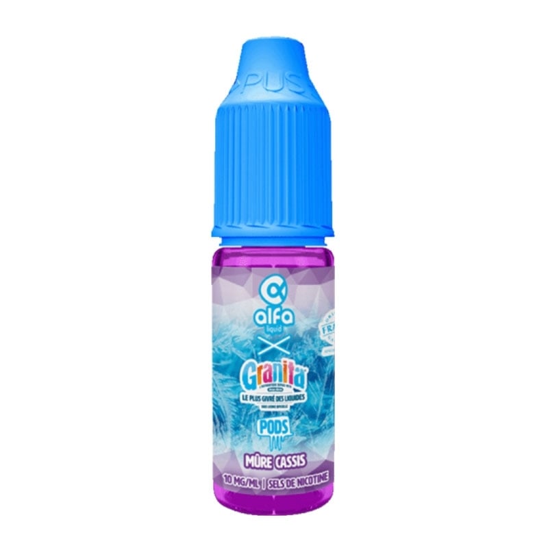 Mûre Cassis 10 ml Granita PODS - Alfaliquid