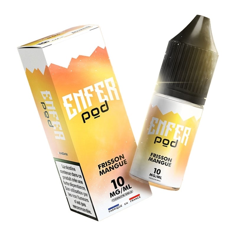 e-liquide Frisson Mangue 10 ml Pod - ENFER pas cher