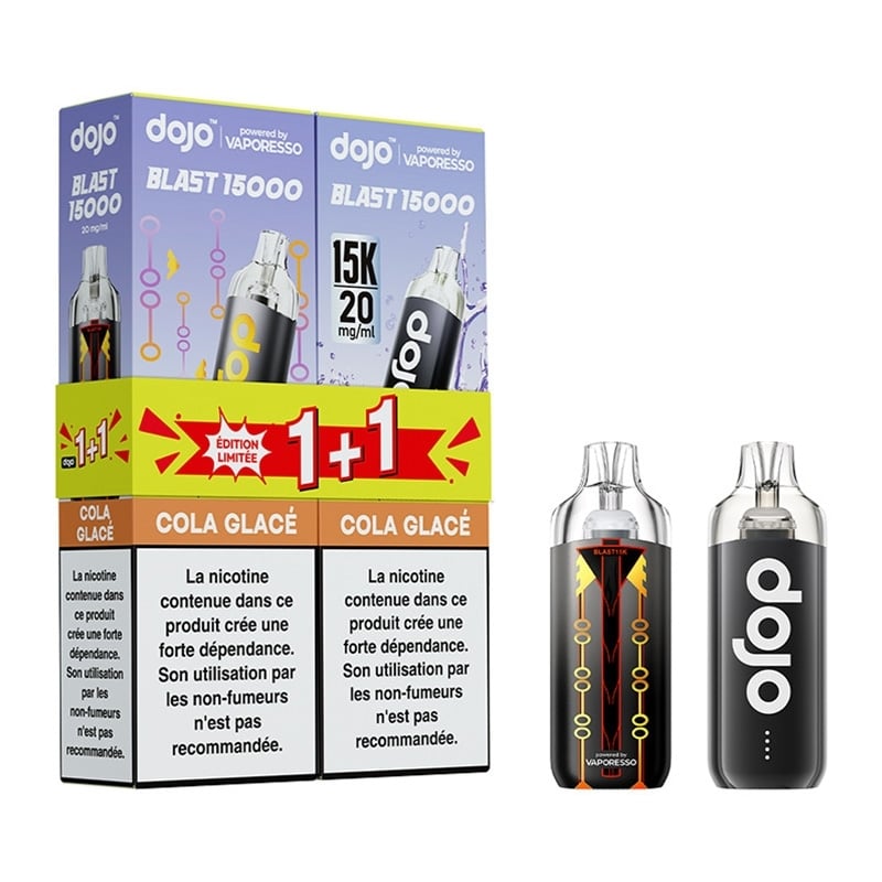Bundle Puff Dojo Blast 15K Cola Glacée (X2) - Vaporesso