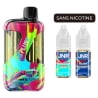 JNR ZPluse 42K Sans Nicotine Strawberry Kiwi & Black Dragon Ice - JNR
