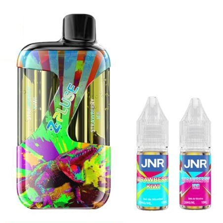 Puff JNR ZPluse 42K Strawberry Kiwi & Strawberry Ice - JNR