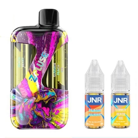 Puff JNR ZPluse 42K Peach Berry & Summer Peach Ice - JNR