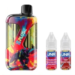 Puff JNR ZPluse 42K Blueberry Raspberry Cherry & Fizzy Cherry Cola | Le Vapoteur Discount