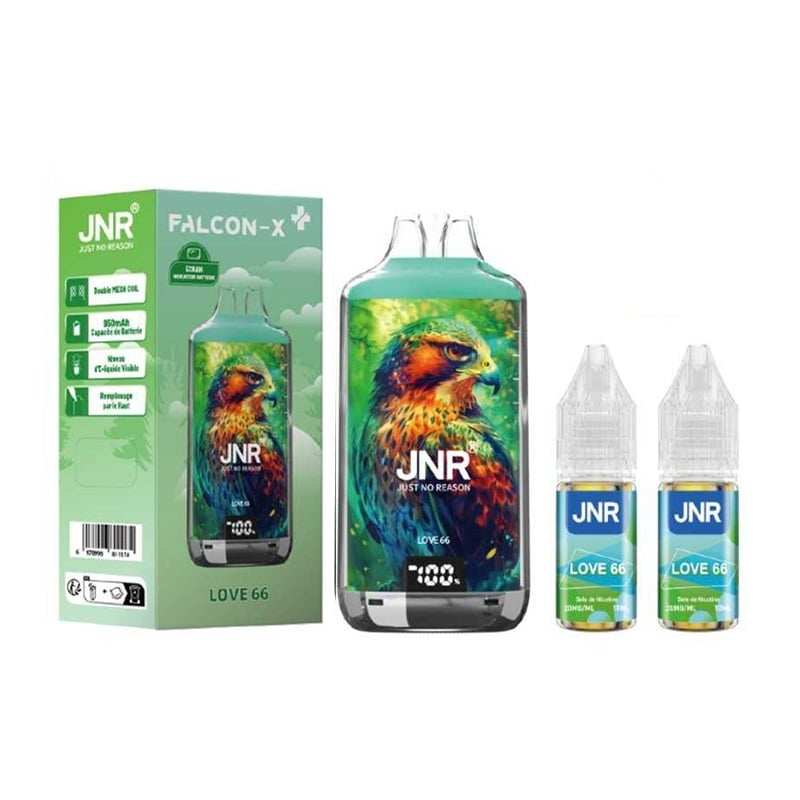 Puff JNR Falcon-X Luv 66 at a great price | Le Vapoteur Discount