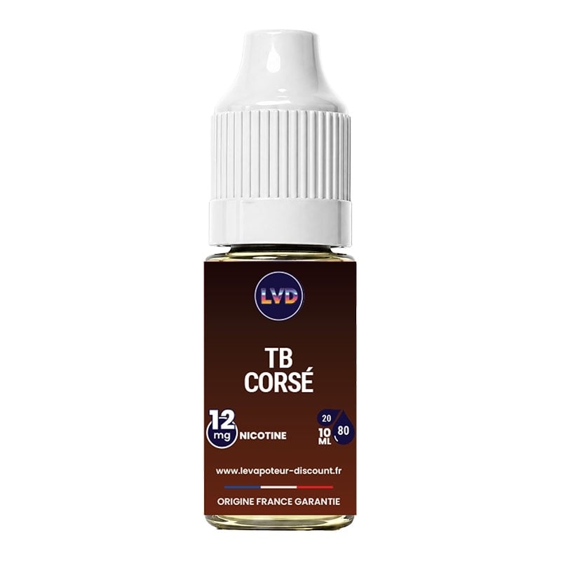 E-liquide Le TB Corsé 10 ml - Le Vapoteur Discount pas cher | Le Vapoteur Discount