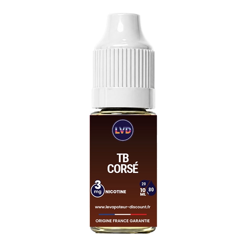 Le TB Corsé 10 ml - Le Vapoteur Discount