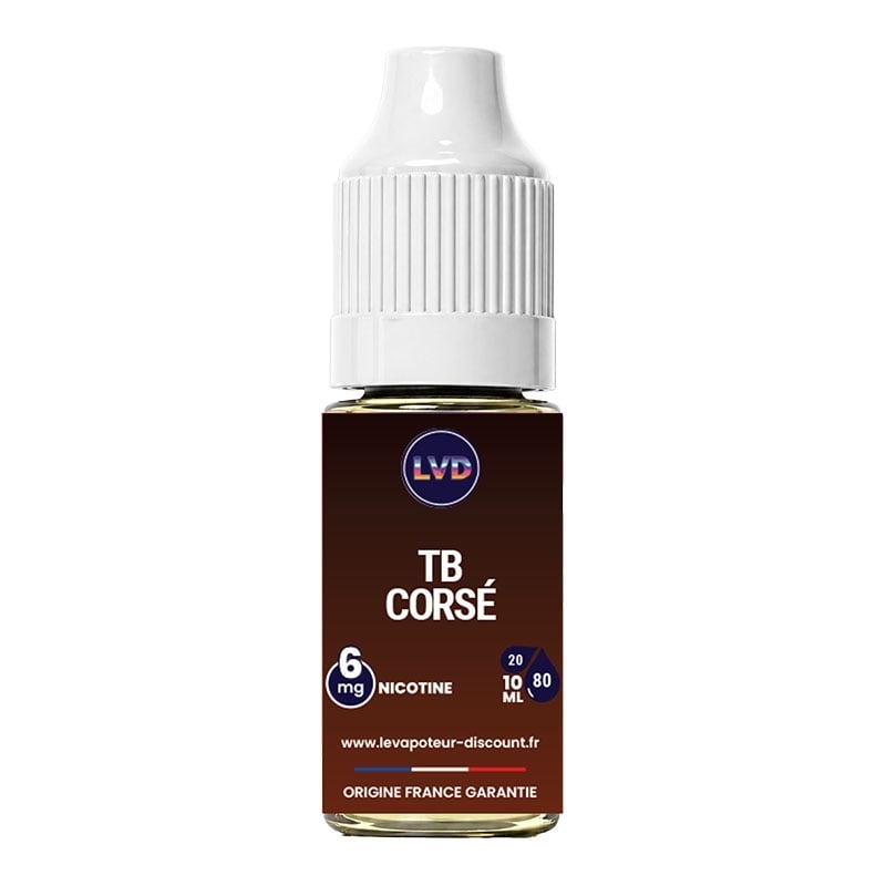 E-liquide Le TB Corsé 10 ml - Le Vapoteur Discount pas cher | Le Vapoteur Discount