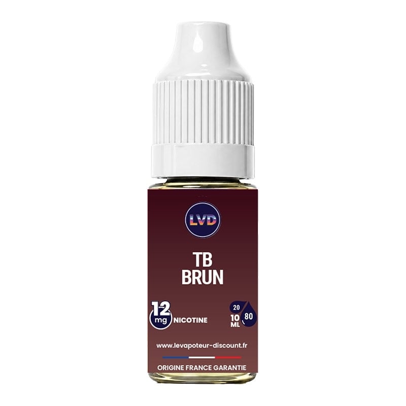E-liquide Le TB Brun 10 ml - Le Vapoteur Discount pas cher | Le Vapoteur Discount