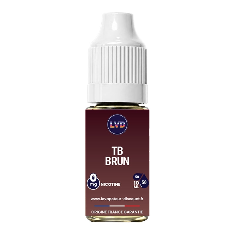 Le TB Brun 10 ml - Le Vapoteur Discount