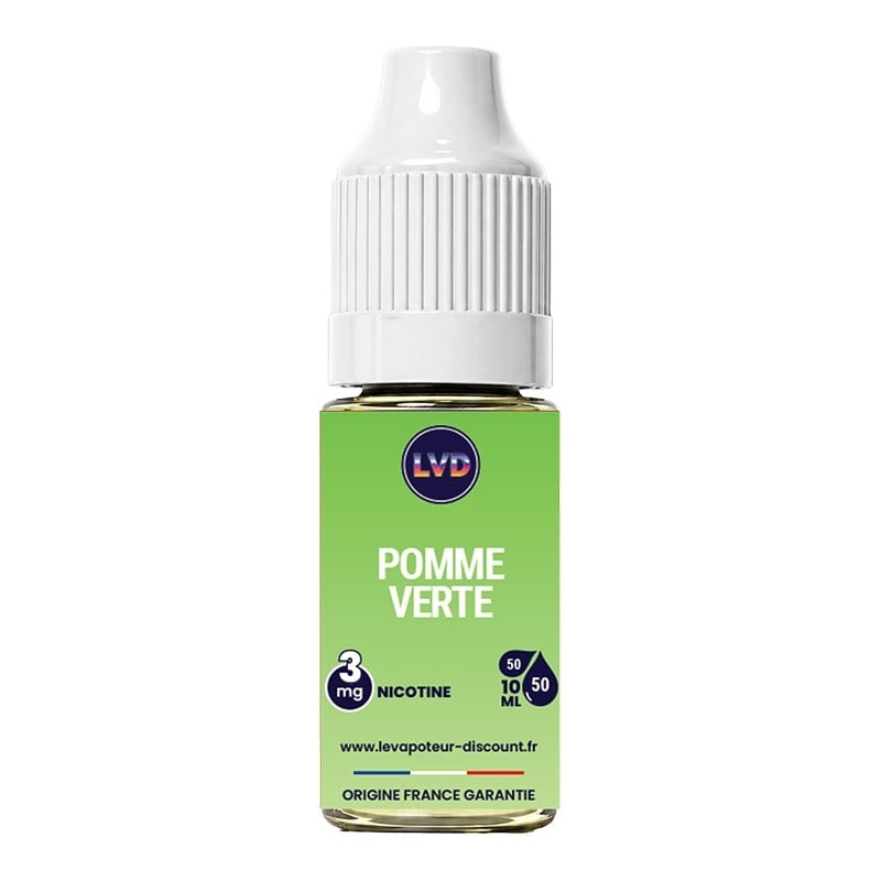 E-liquide Pomme Verte 10 ml - Le Vapoteur Discount pas cher | Le Vapoteur Discount