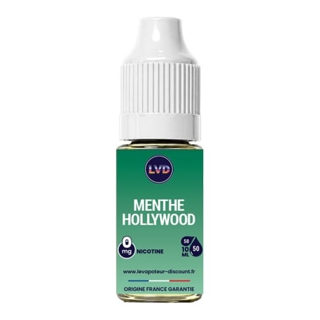Menthe Hollywood 10 ml - Le Vapoteur Discount
