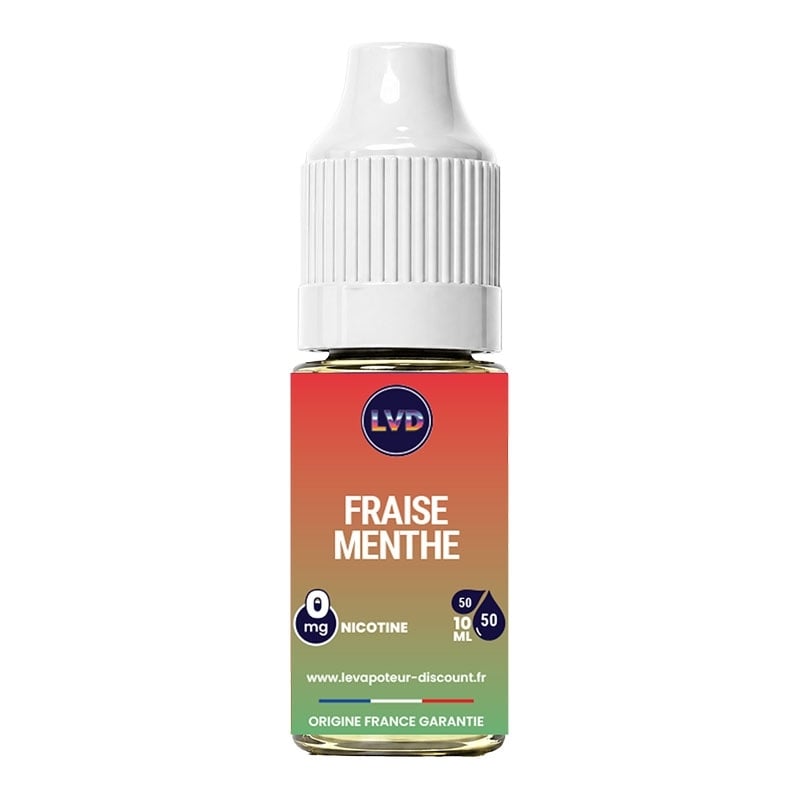 Fraise Menthe 10 ml - Le Vapoteur Discount