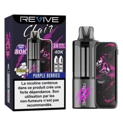 Puff Revive Clair Animals Purple Berries cheap | Le Vapoteur Discount