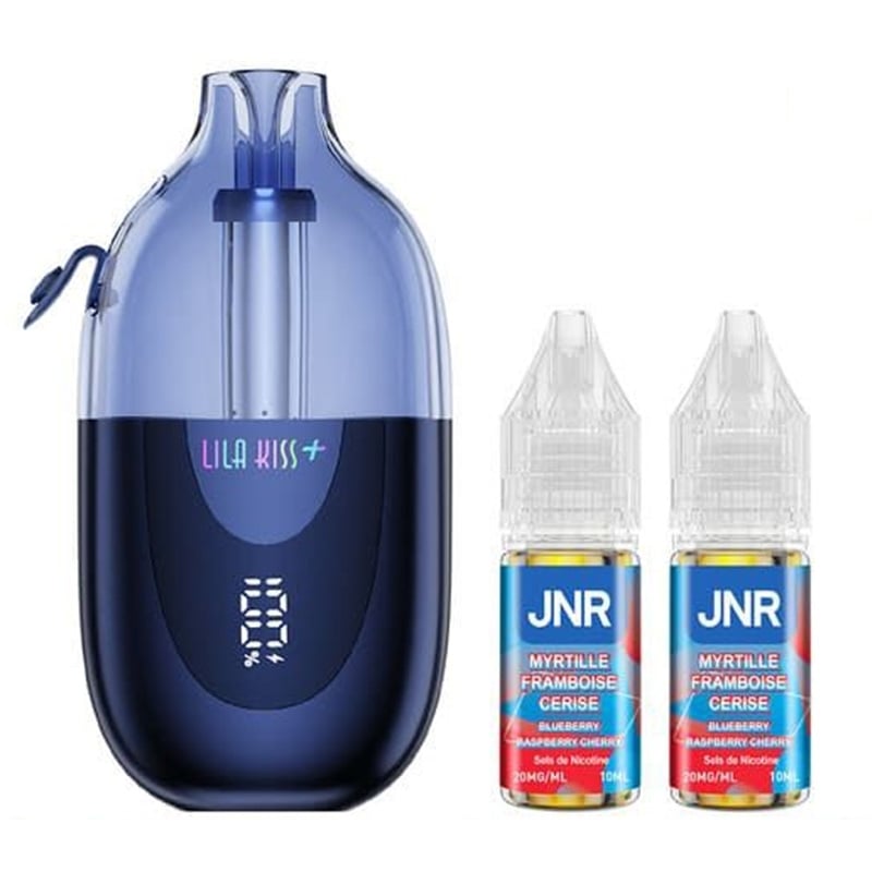 Puff JNR Lila Kiss + 46K Blueberry Raspberry Cherry - JNR