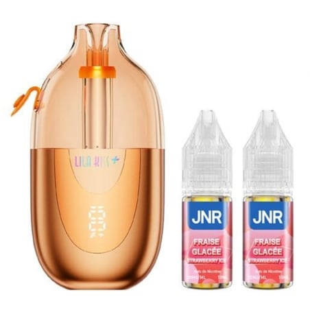 Puff JNR Lila Kiss + 46K Strawberry Ice - JNR