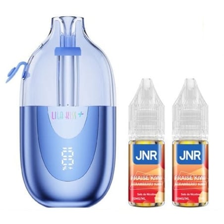 Puff JNR Lila Kiss + 46K Strawberry Kiwi - JNR
