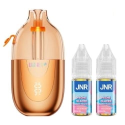 Puff JNR Lila Kiss + 46K Summer Peach Ice - JNR