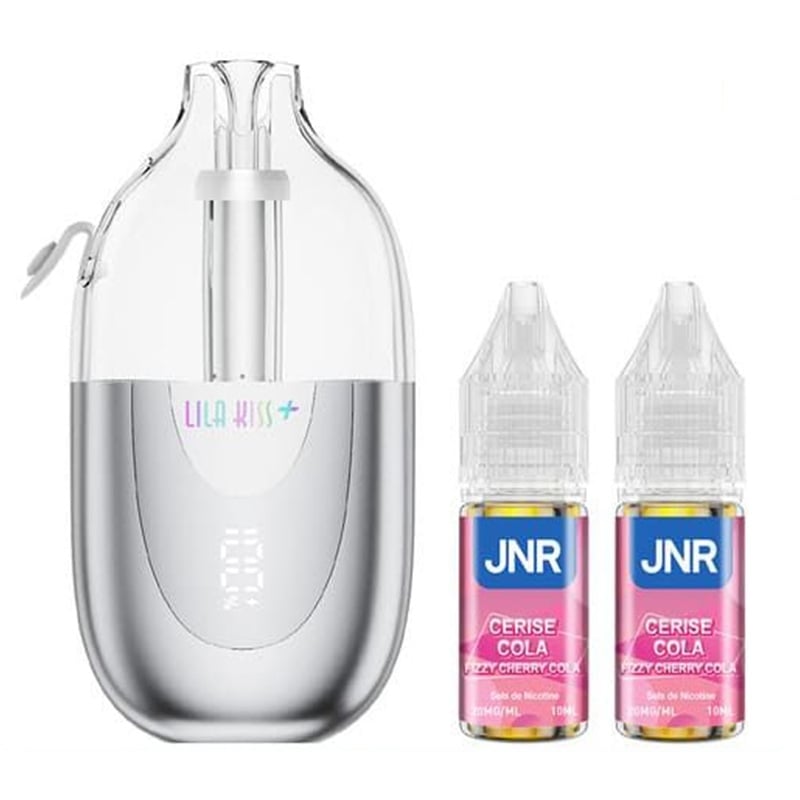 Puff JNR Lila Kiss + 46K Fizzy Cherry Cola - JNR