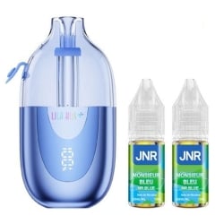 Puff JNR Lila Kiss + 46K Mr Blue - JNR