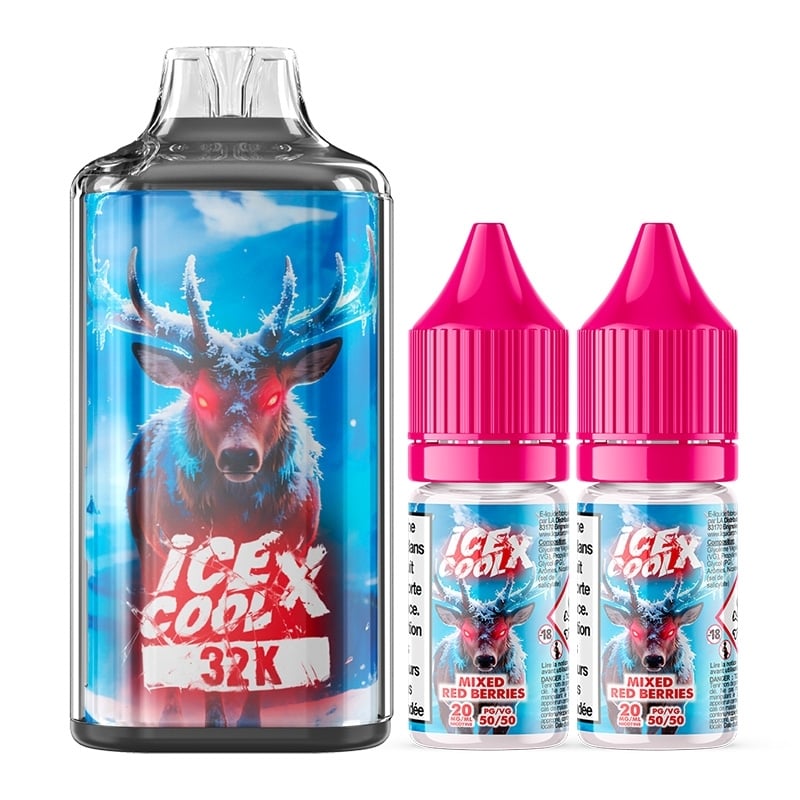 Puff Ice Cool X 32K Mixed Red Berries - Liquidarom